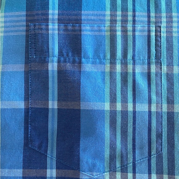 EUC Arrow Plaid Tab Long Sleeve Shirt, XL - Picture 3 of 10